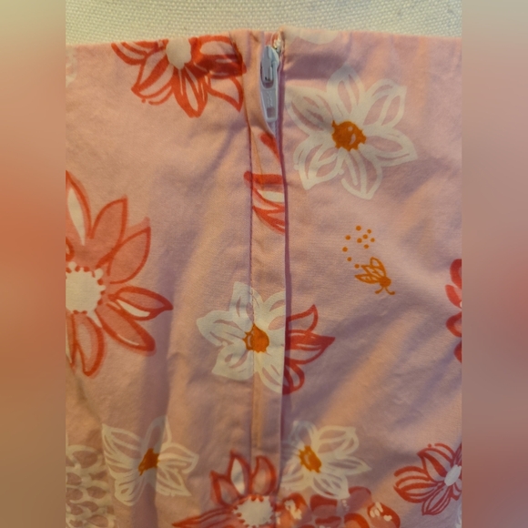 LILLY PULITZER PINK FLORAL SKIRT, SIZE 12 - Picture 6 of 10